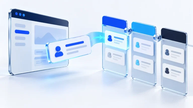 Сайт и CRM: инструменты для клиентского процесса — тематическая иллюстрация